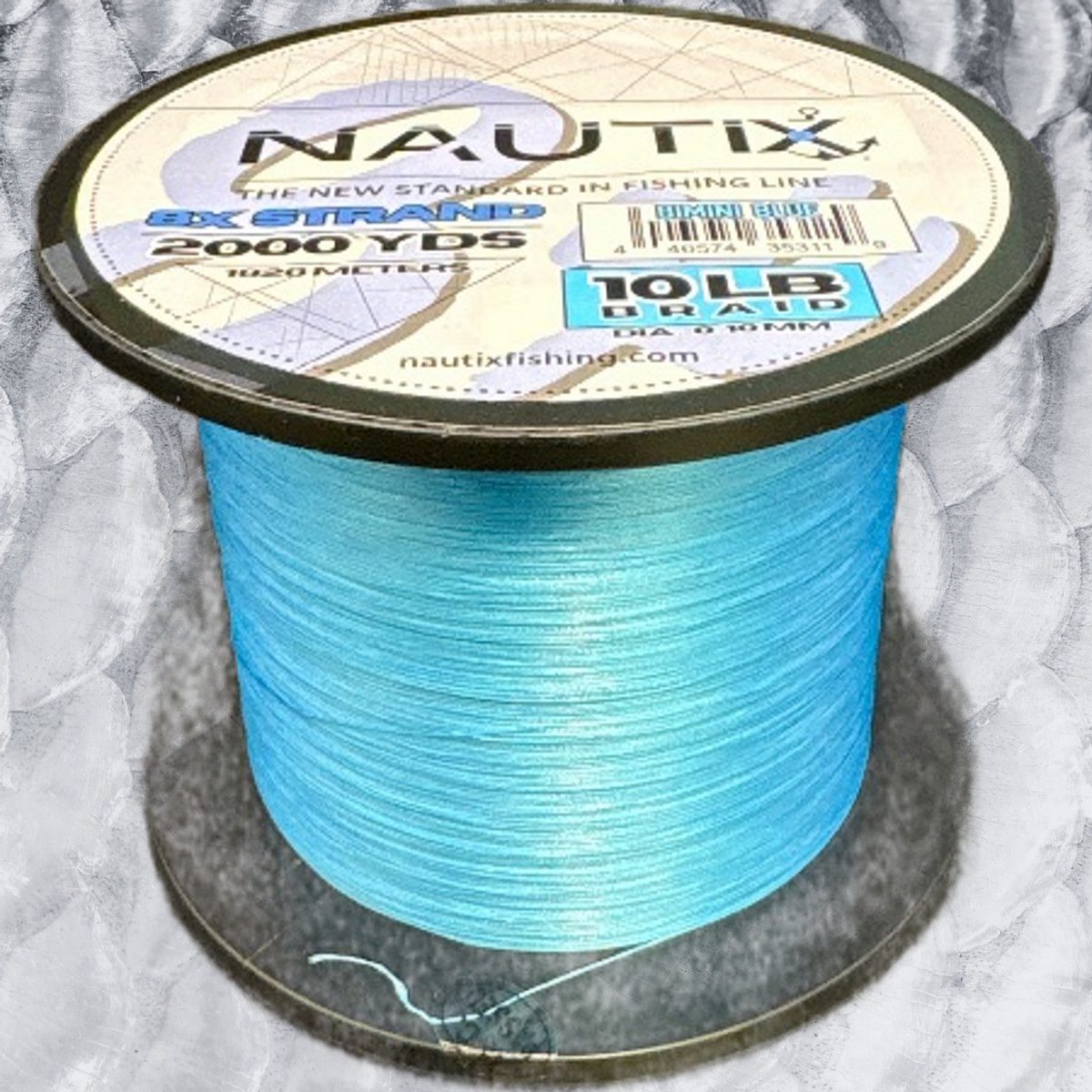 10lb Nautix 8x Braid (Bimini Blue)