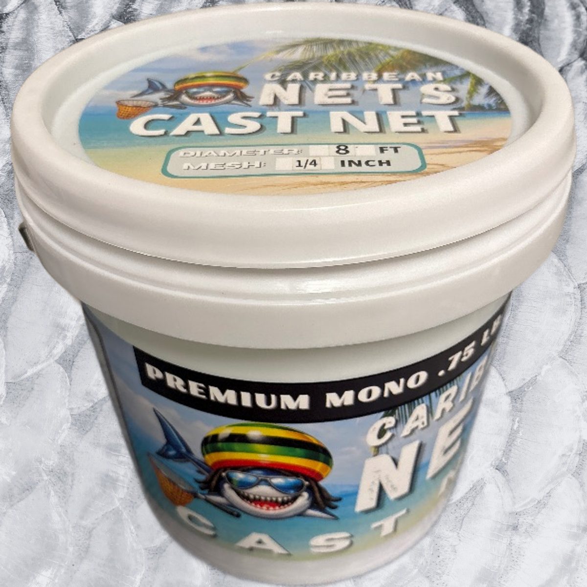8' - 1/4" Aqua Cast Net AQ814