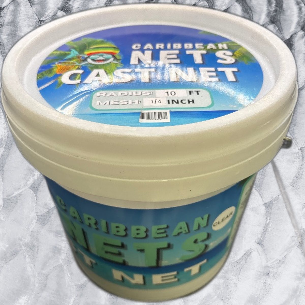 10' - 1/4" Clear Cast Net CL1014