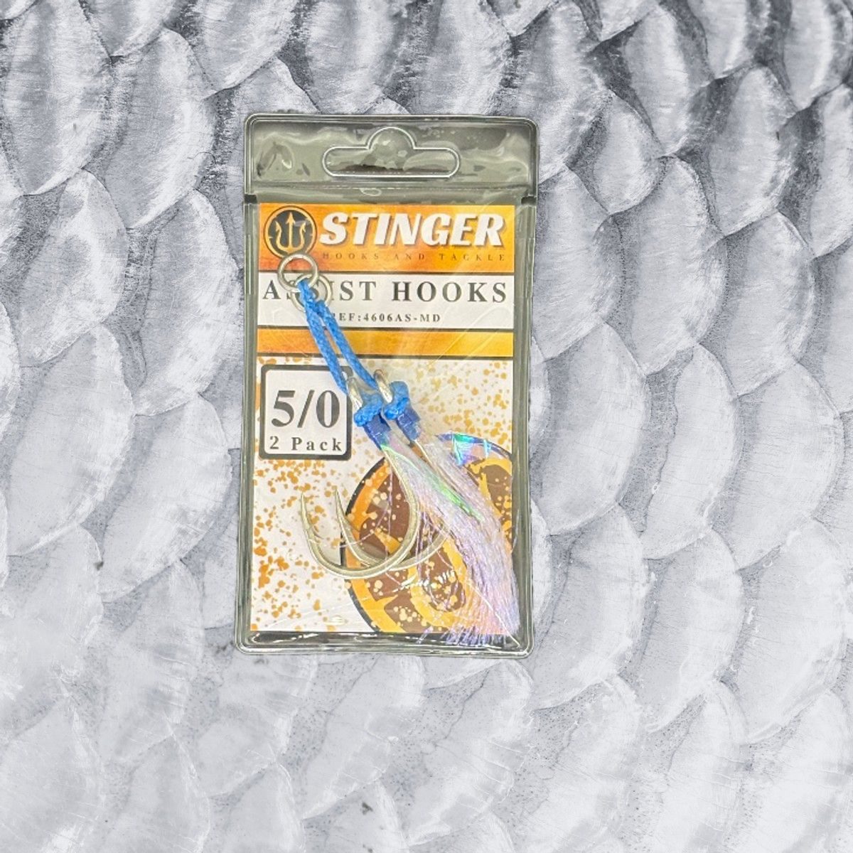 5/0 Assist Hook Blue Braid