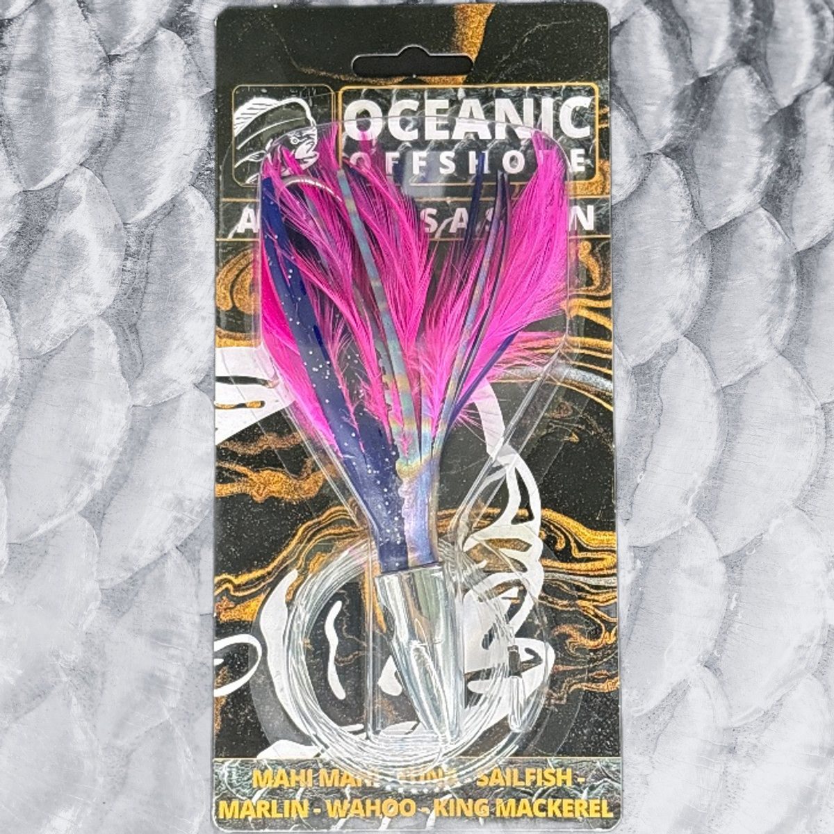 Mahi Feather 6” Pink
