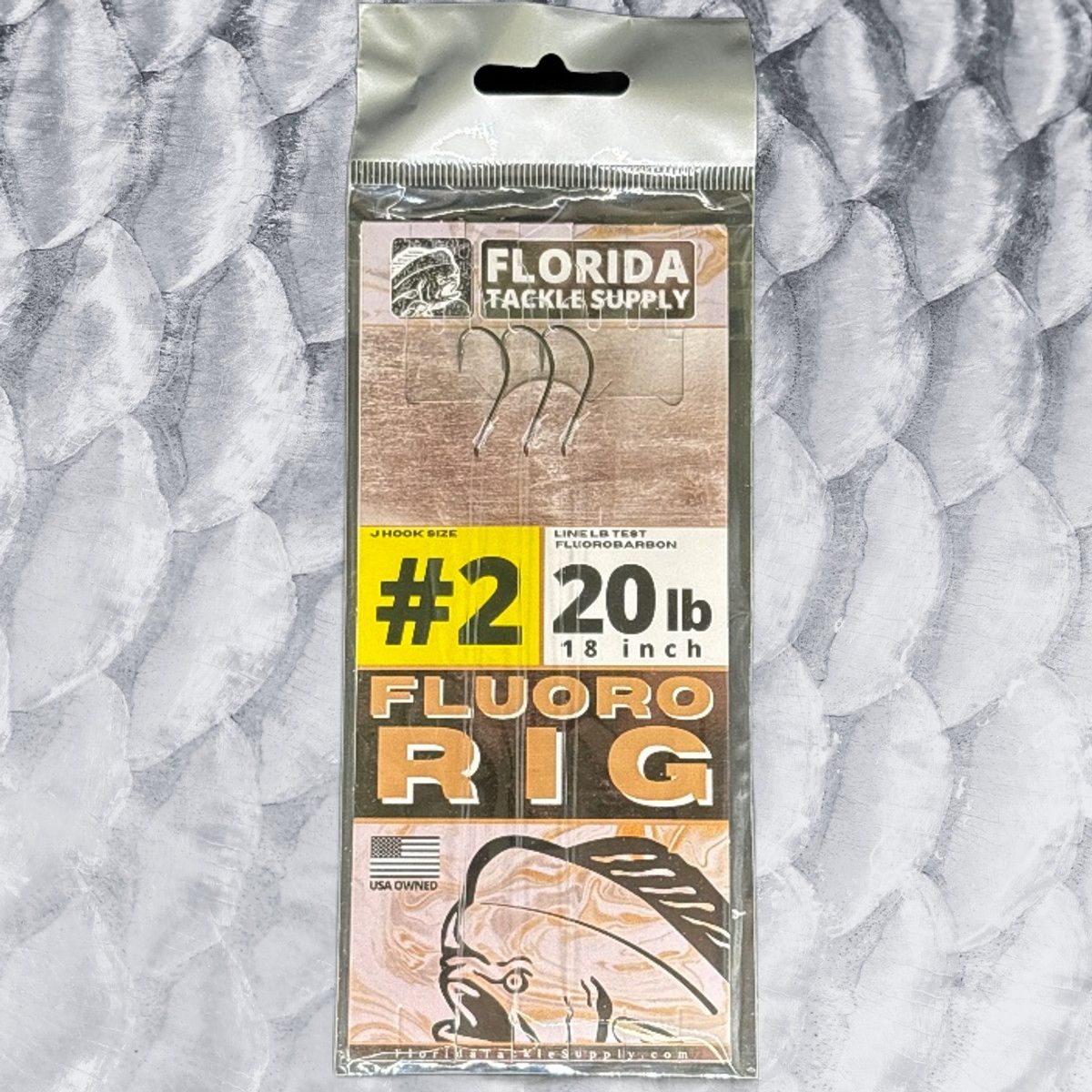 #2 Ghost J Hook Fluoro RIG