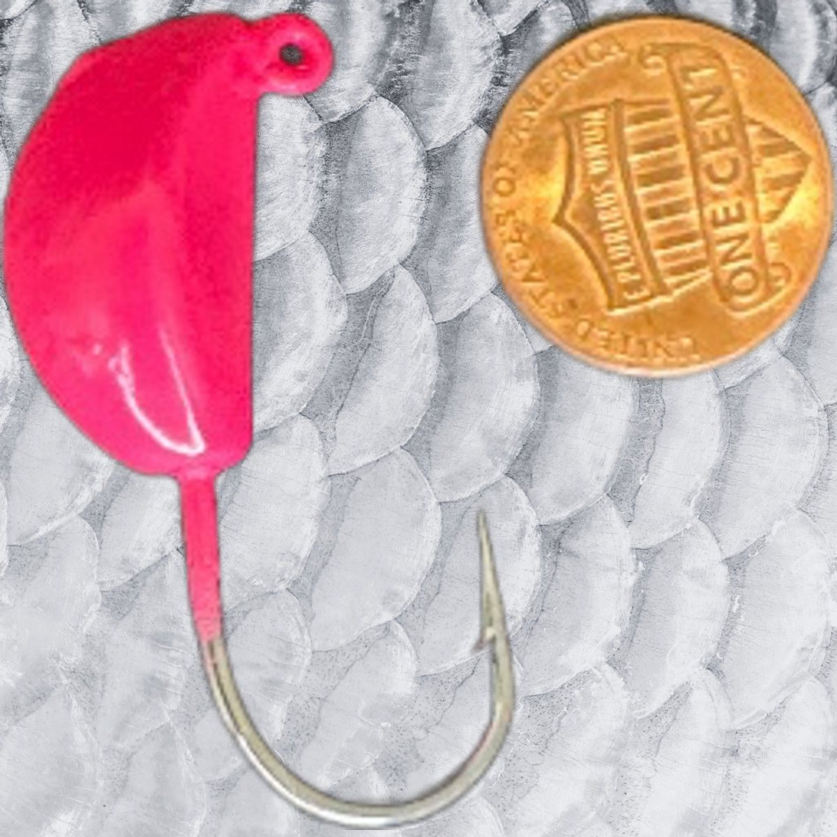 Sweeper Jig Pink (4) 3/4oz