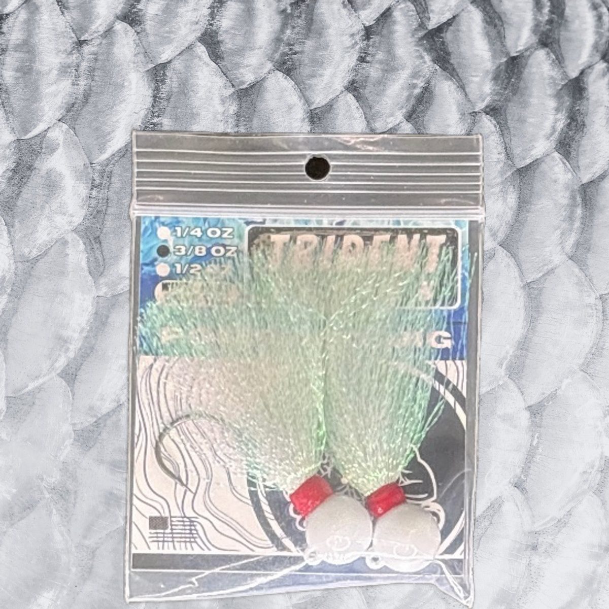 Pompano Jig (2) 3/8oz White