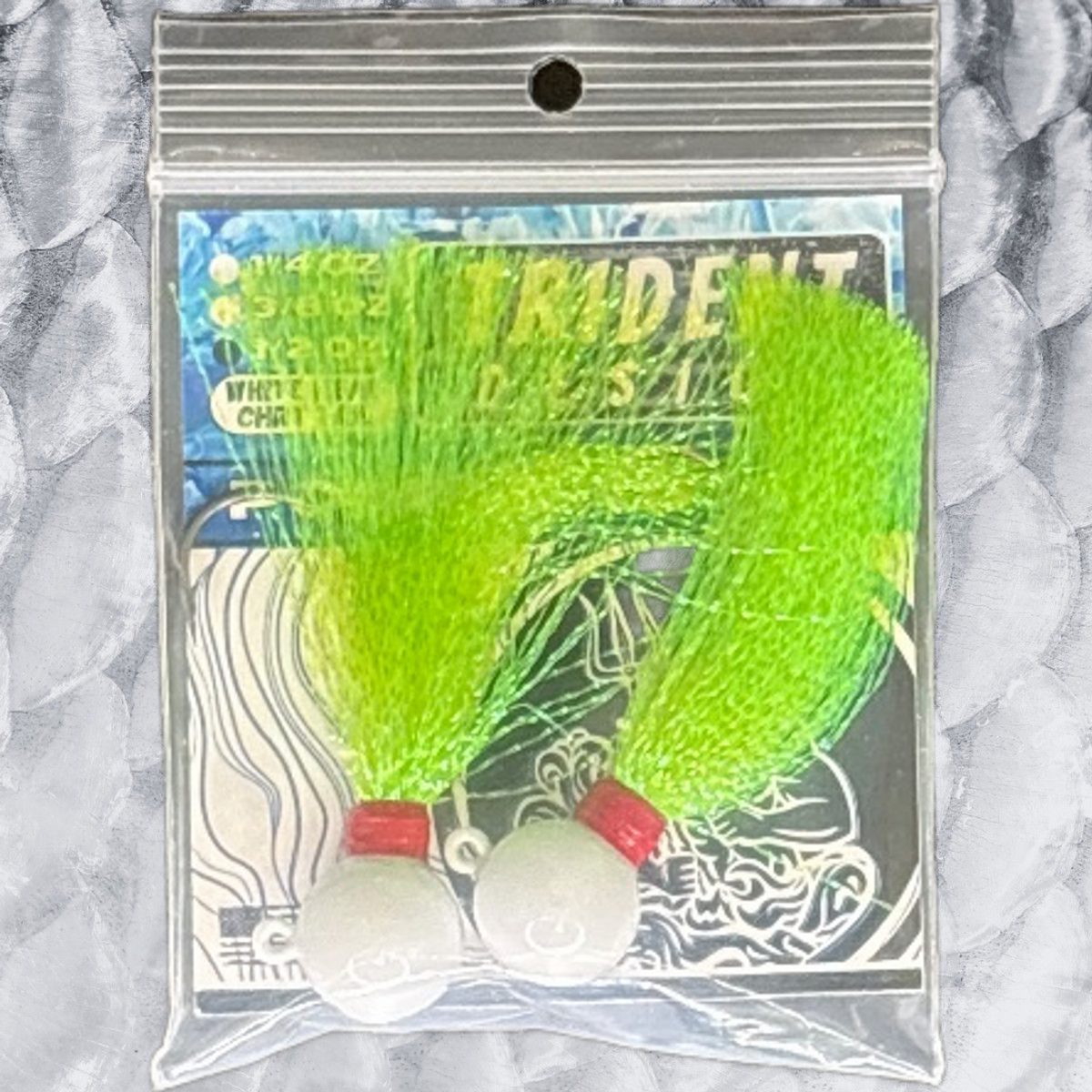 Pompano Jig (12) 1/2oz Wht/Chrt