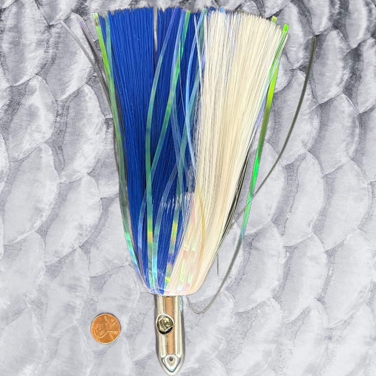 Island Lure 9in Blue/Wht