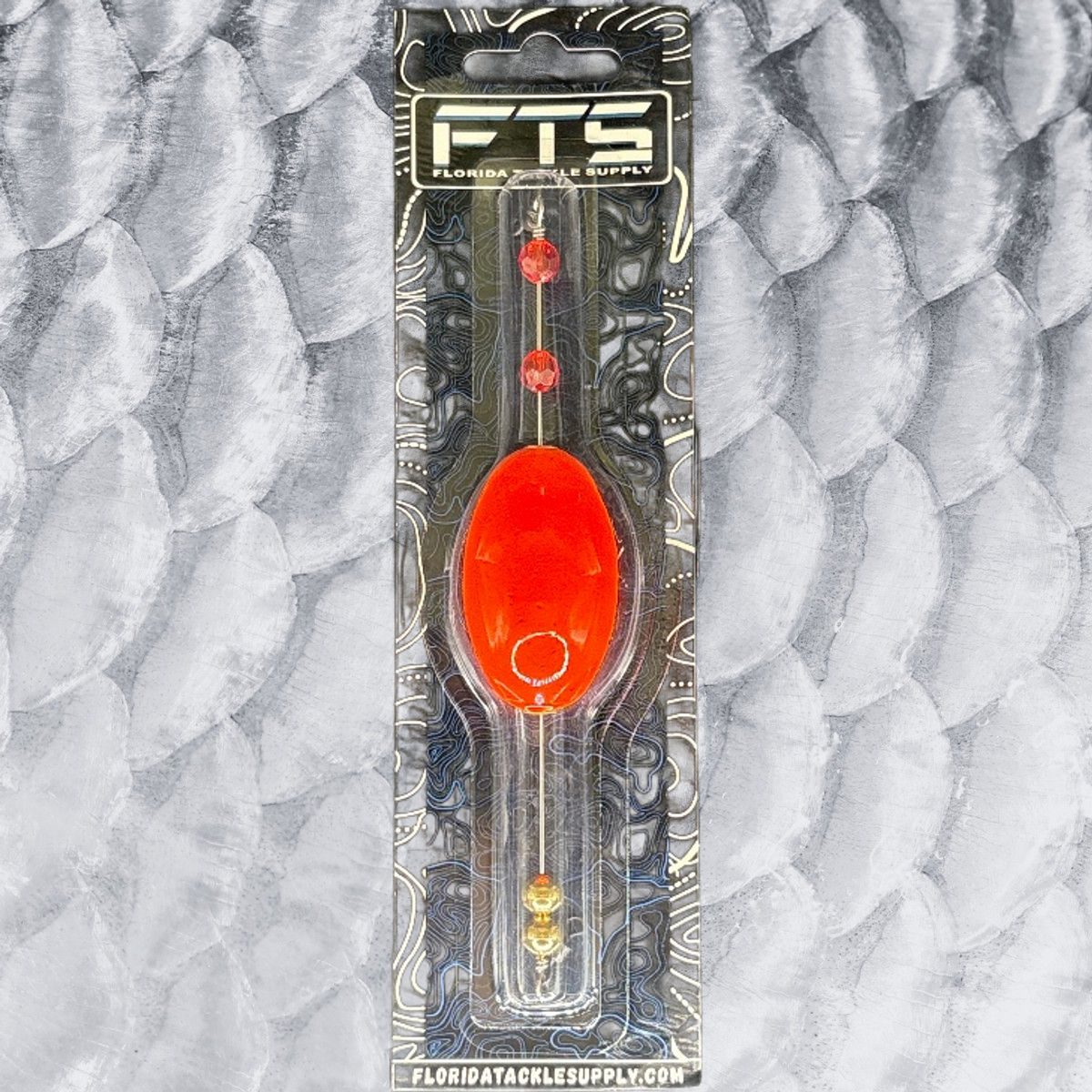 Popping Cork Oval Float Orange
