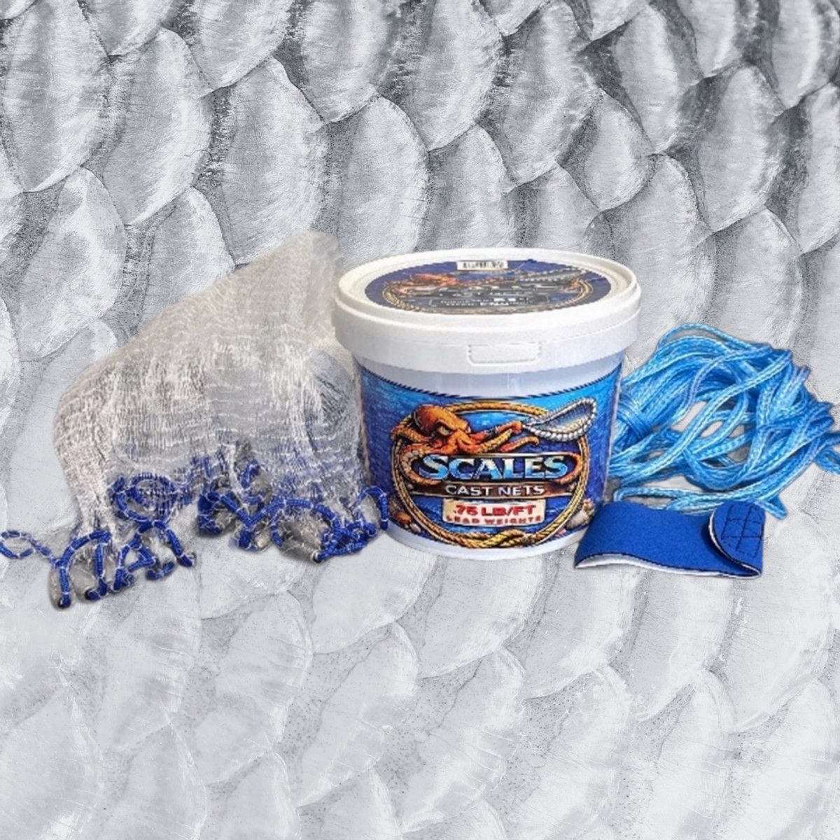 6' - Scales Cast Net SCN-638