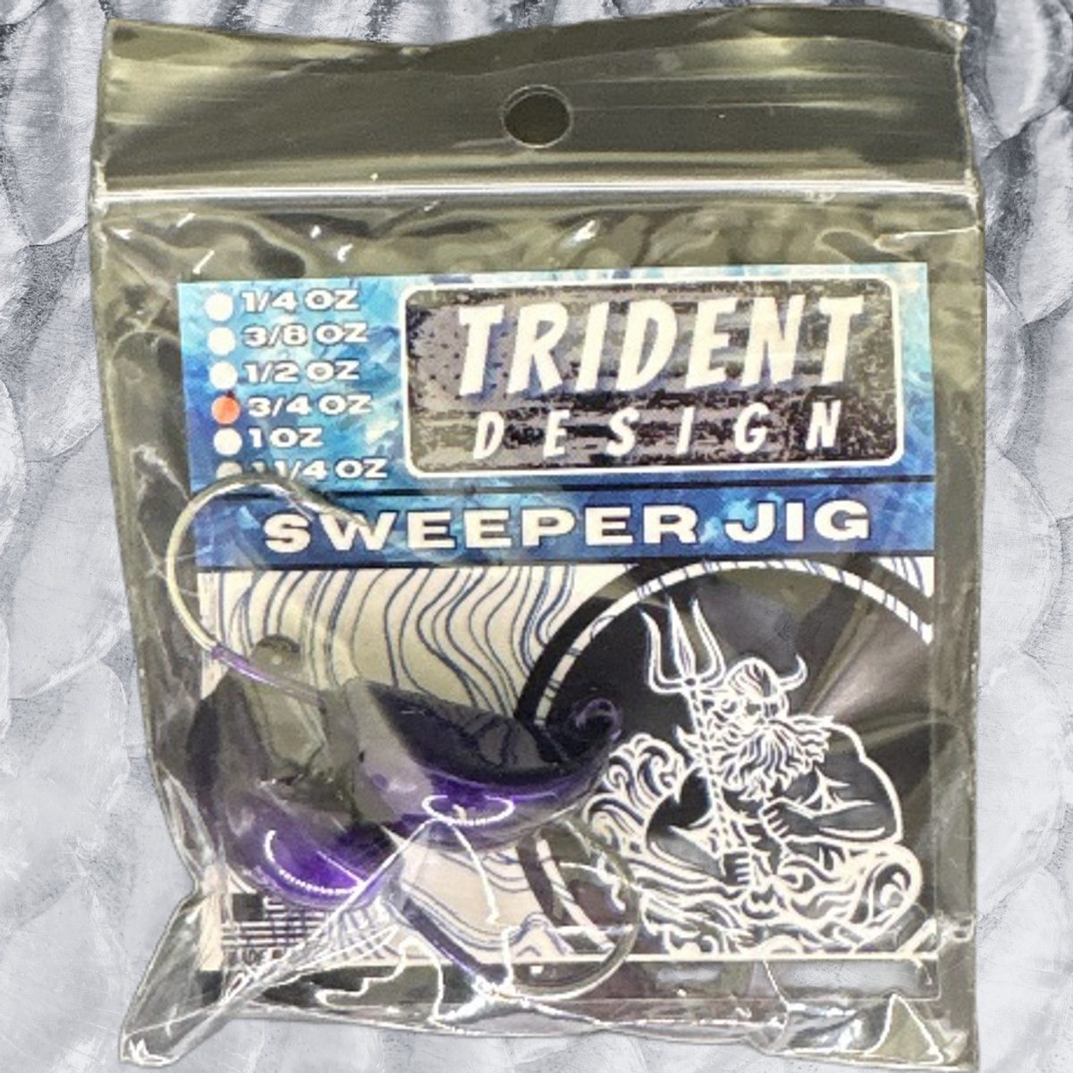 Sweeper Jig Purple (28) 3/4oz