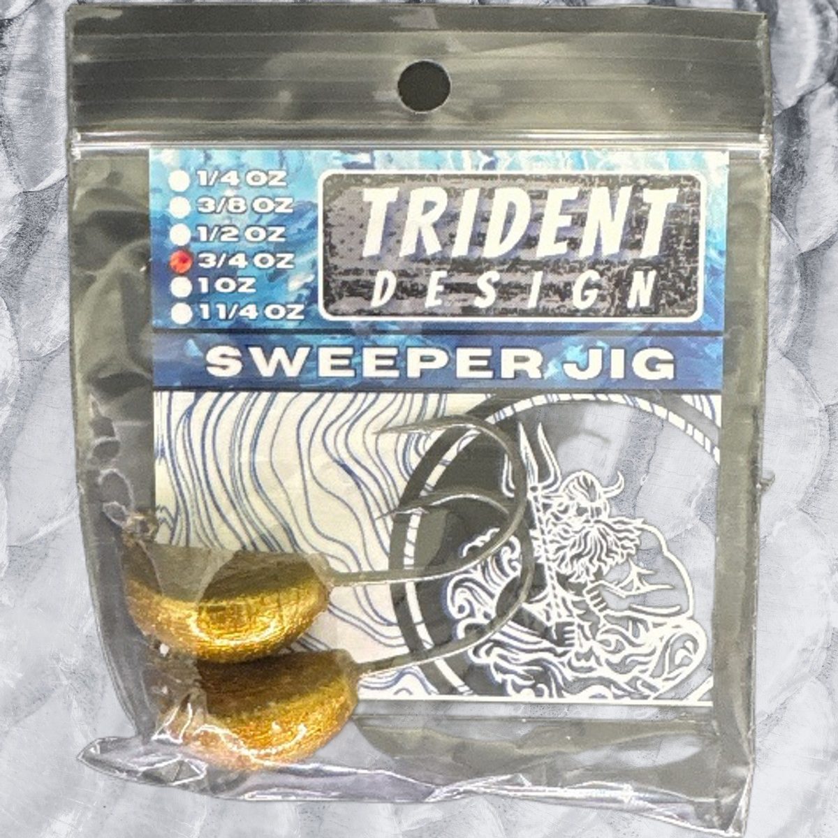 Sweeper Jig Gold (22) 3/4oz