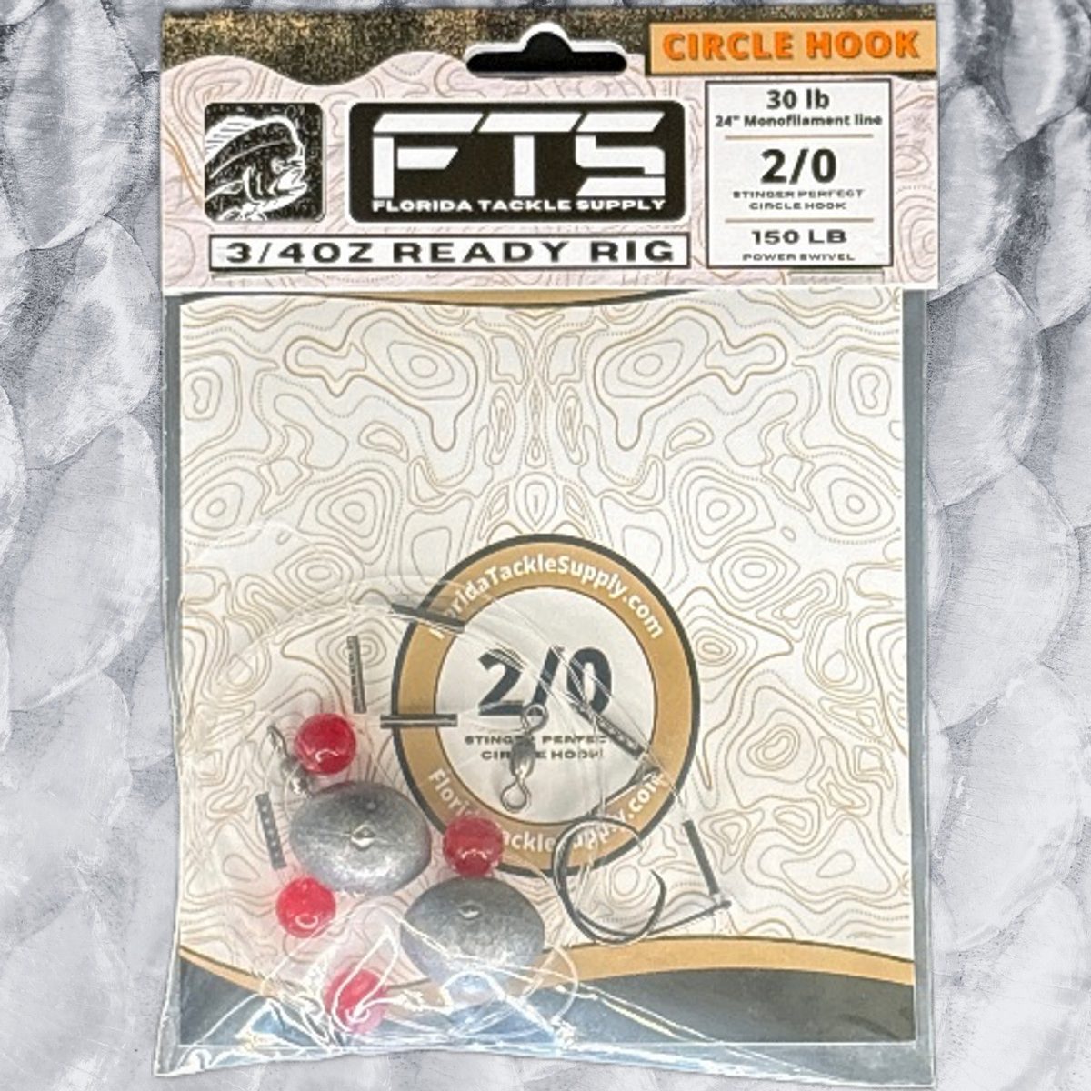 Ready Rigs 3/4oz- Circle Hook
