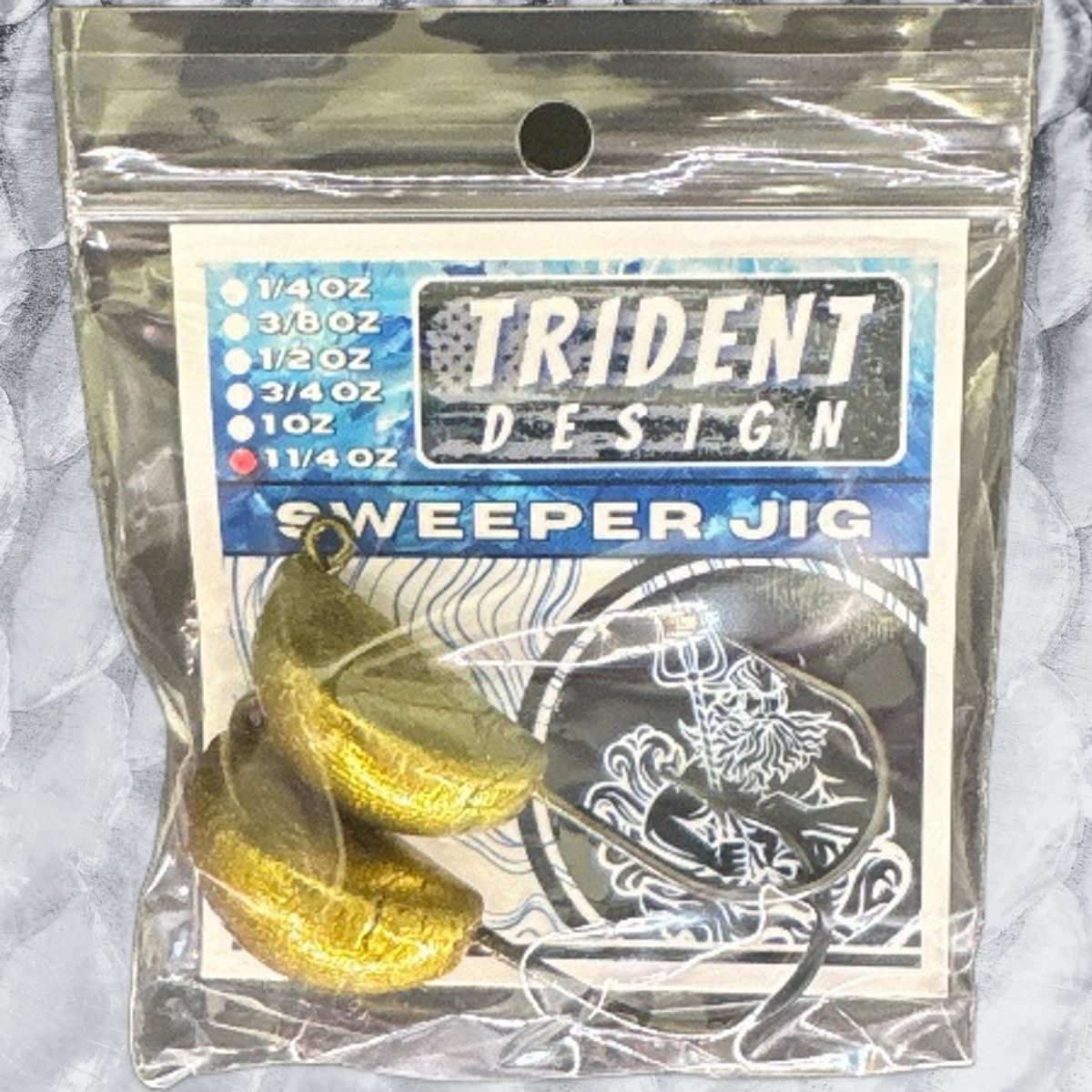 Sweeper Jig Gold (24) 1 1/4oz