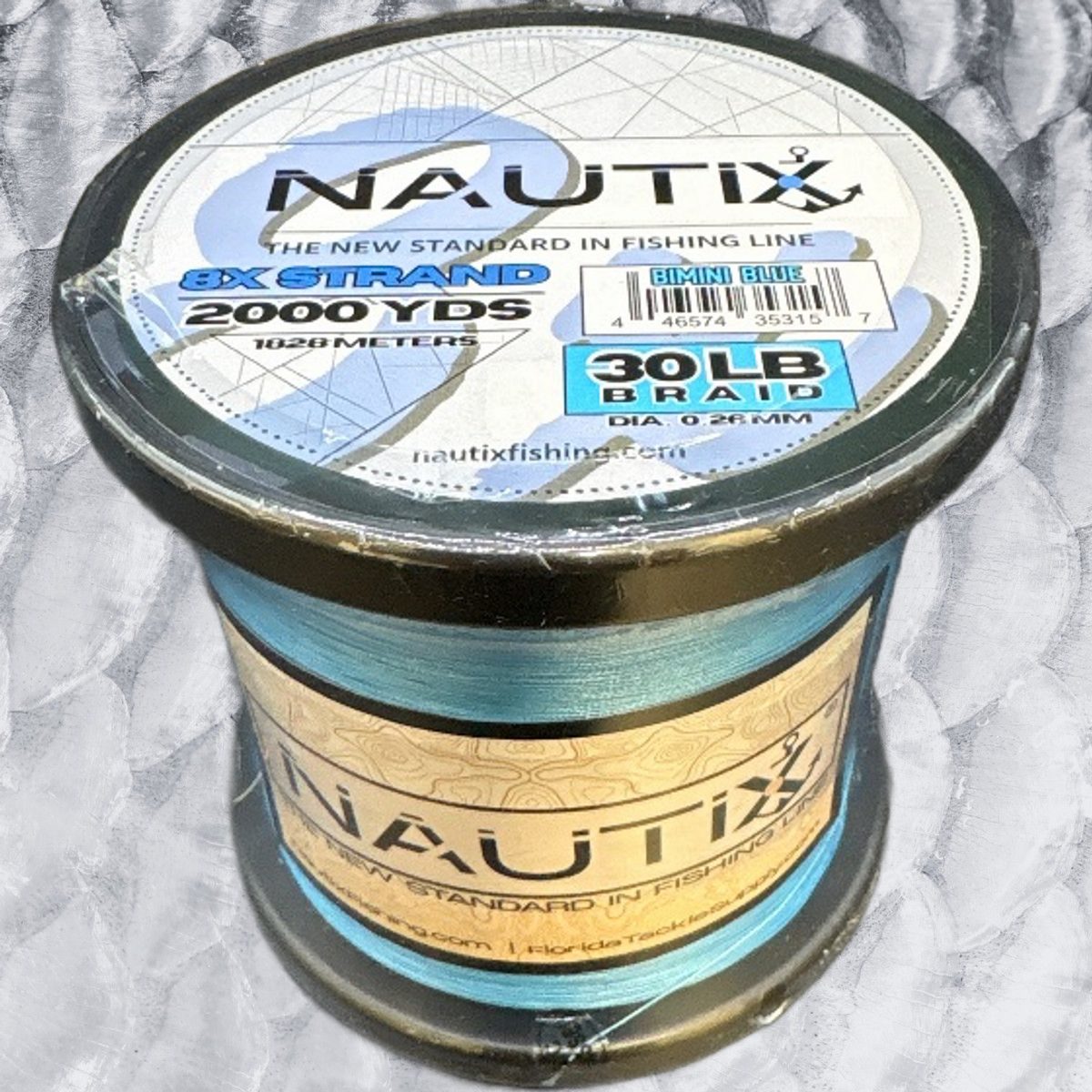 30lb Nautix 8x Braid (Bimini Blue)