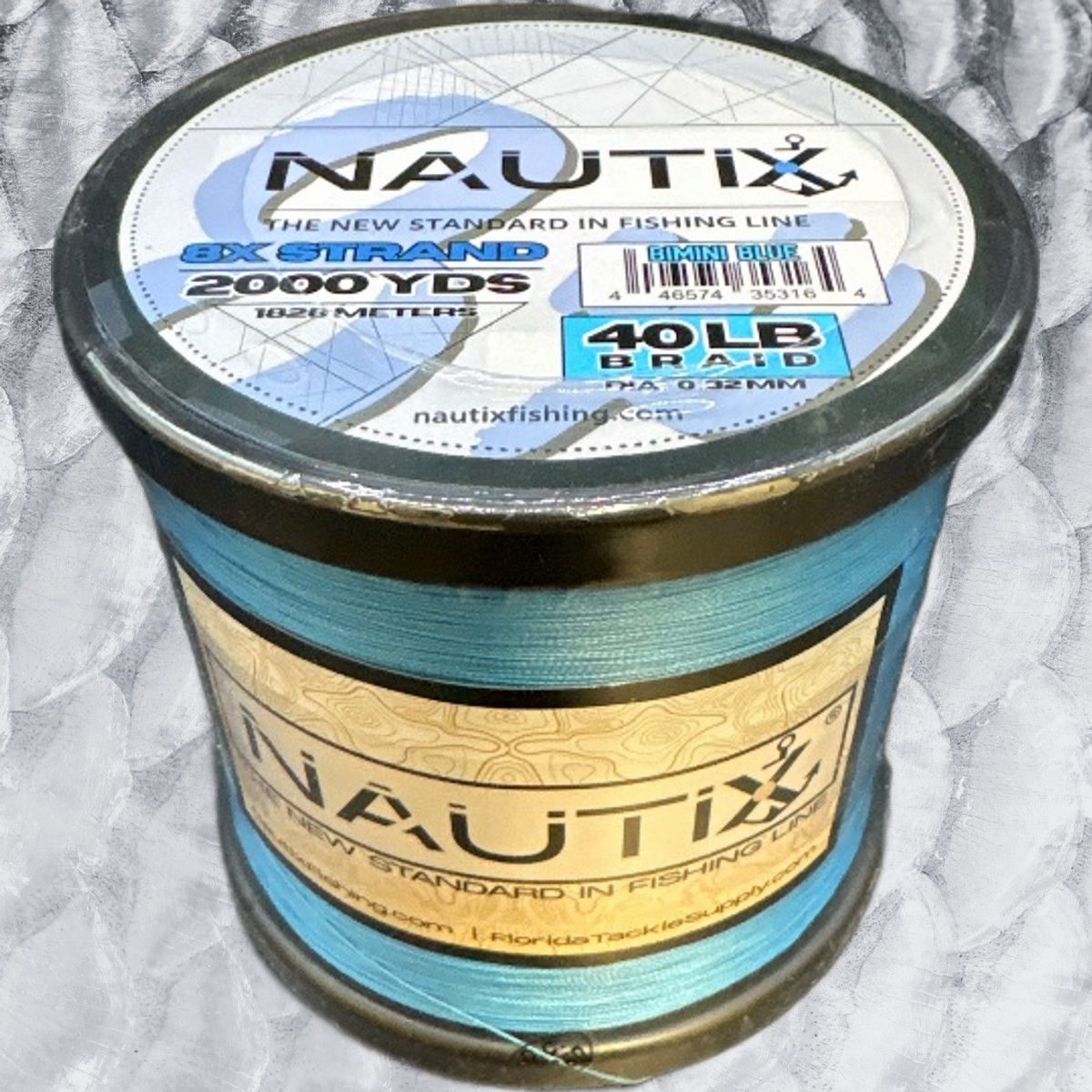 40lb Nautix 8x Braid (Bimini Blue)