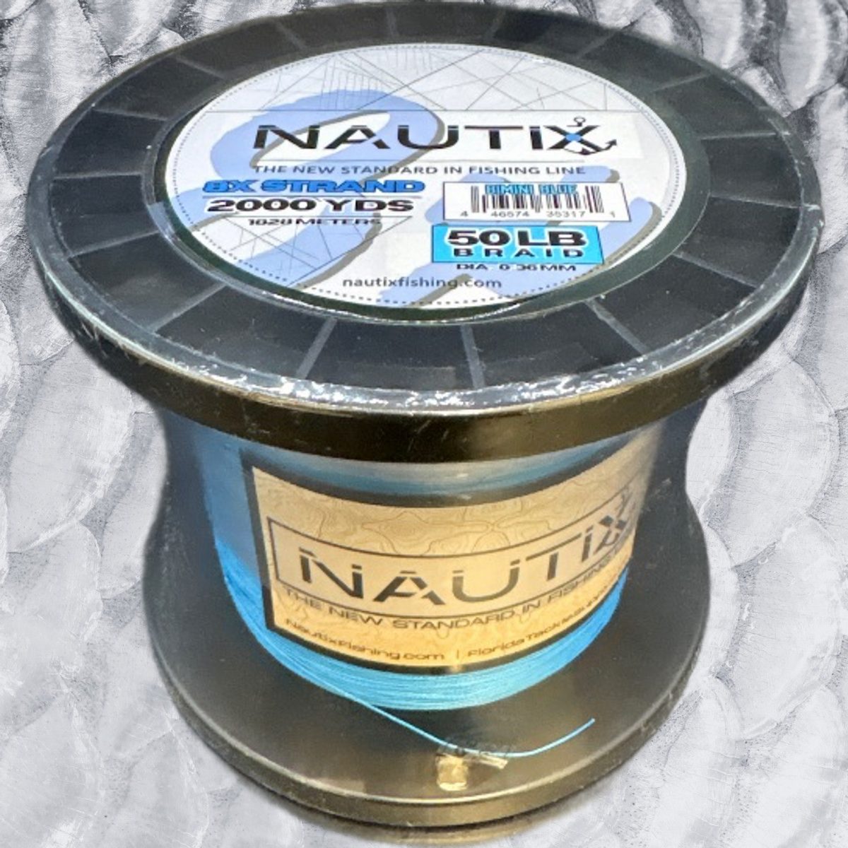 50lb Nautix 8x Braid (Bimini Blue)