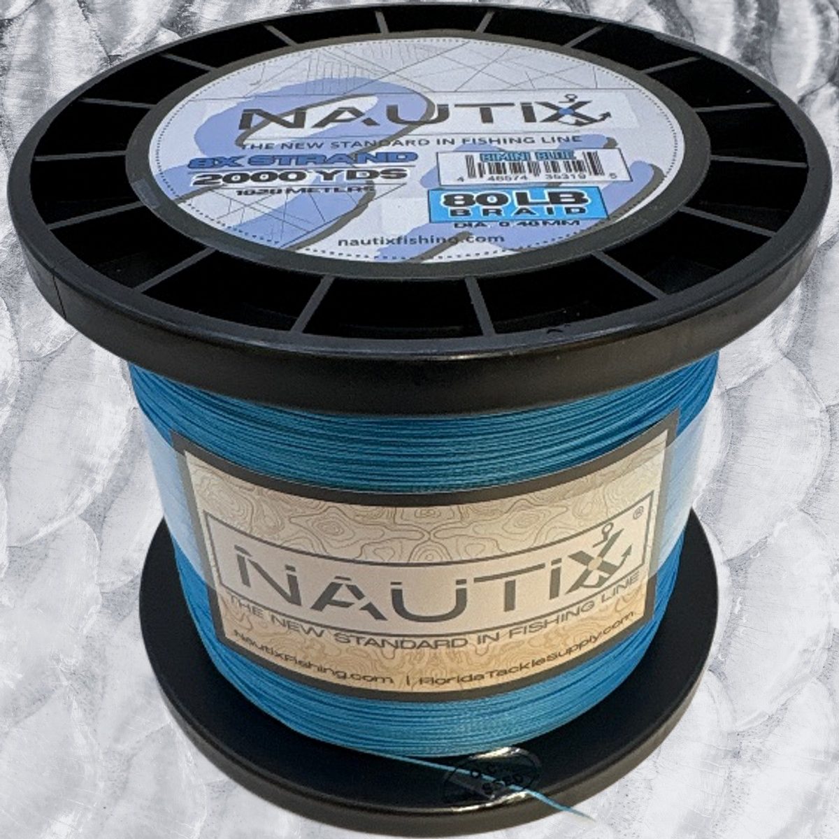 80lb Nautix 8x Braid (Bimini Blue)