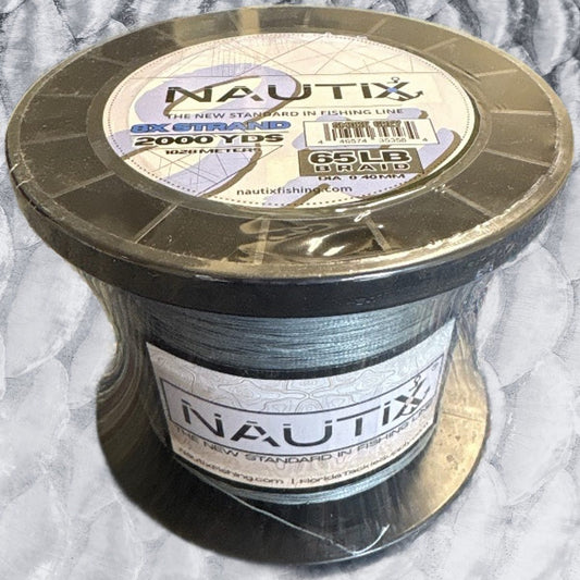65lb Nautix 8x Braid (Smoke Grey)
