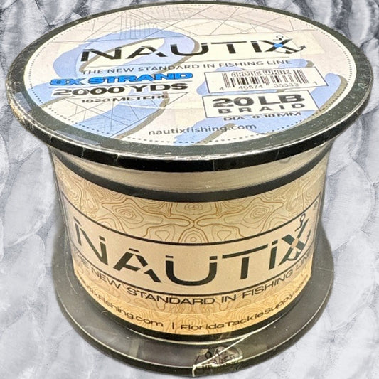 20lb Nautix 8x Braid (Arctic White)