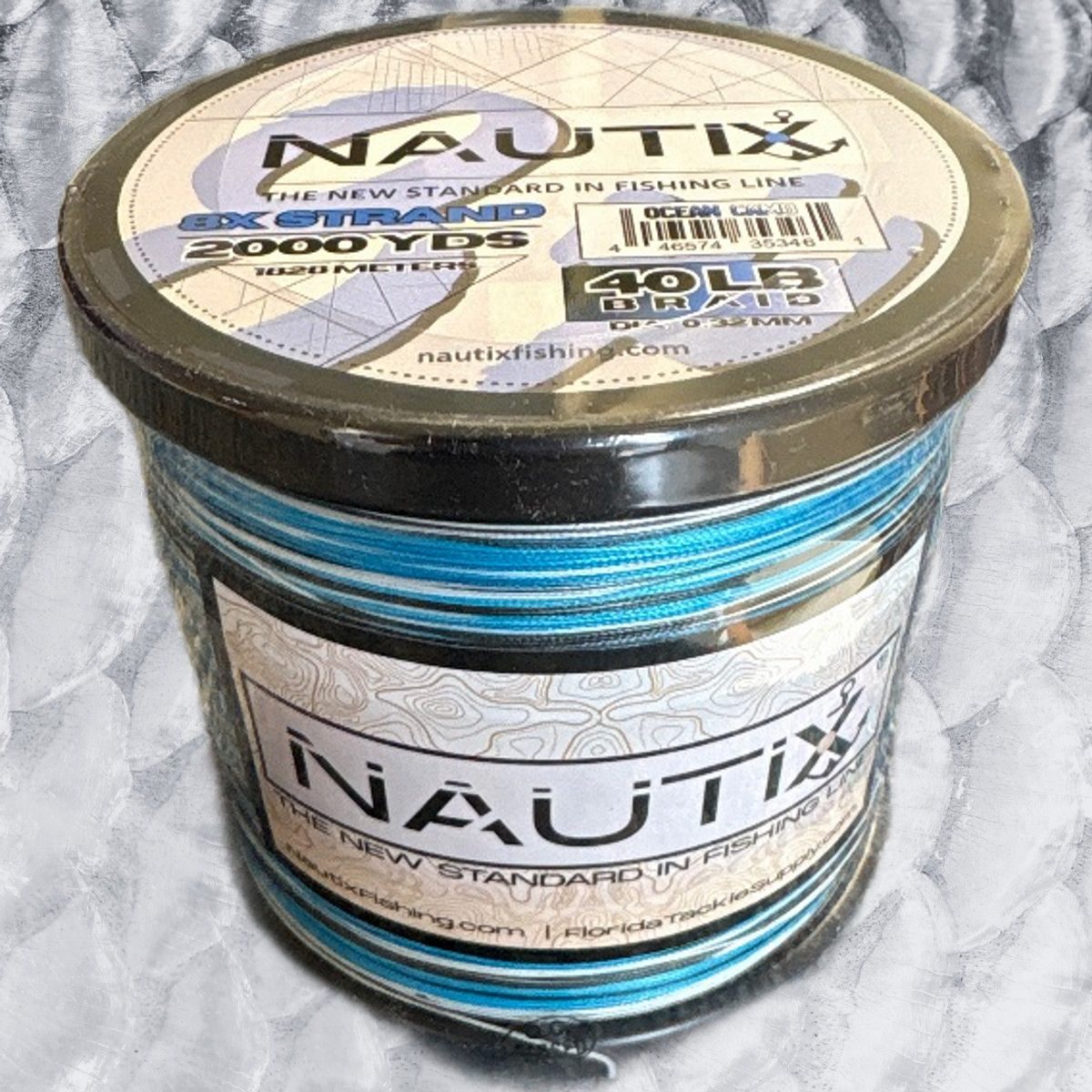 40lb Nautix 8x Braid (Ocean Camo)