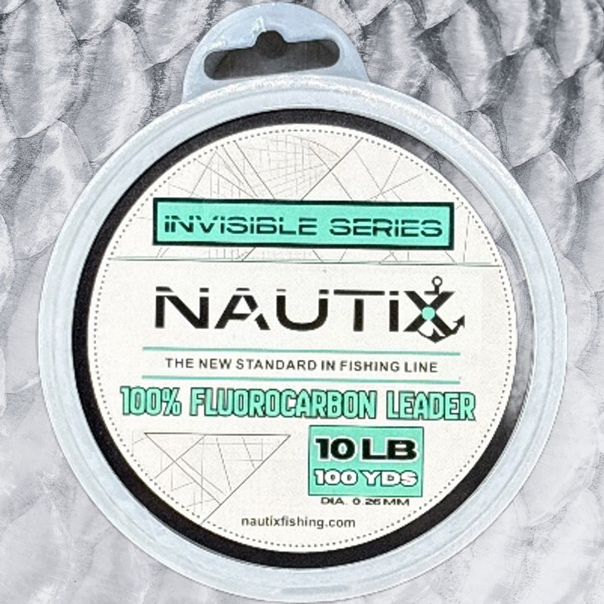 10lb Nautix Fluorocarbon (100yds)