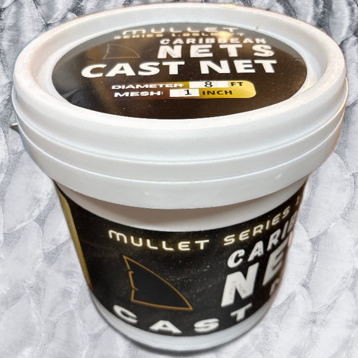 8' 1" Mullet Series Cast Net - Clear (1.25lb)
