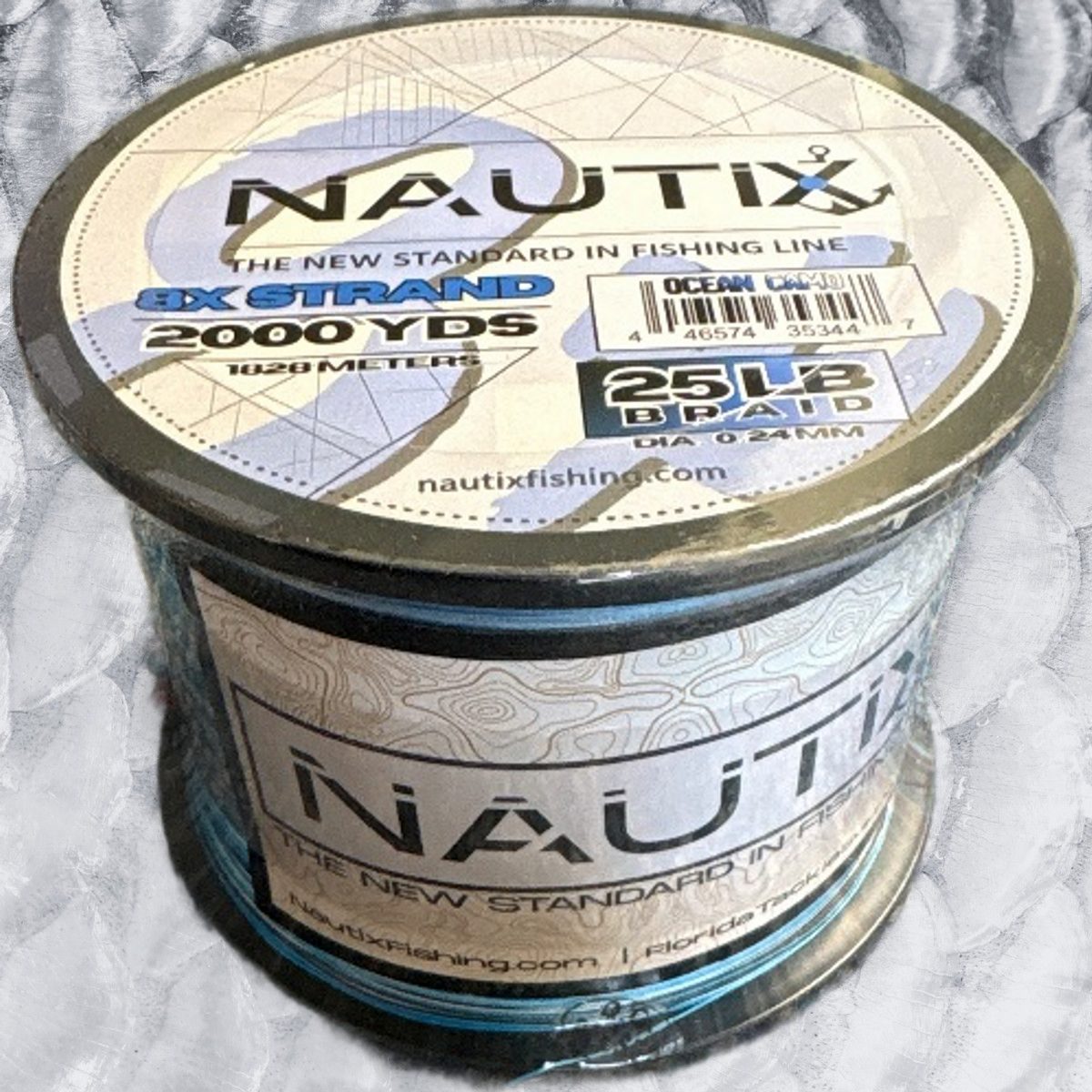 25lb Nautix 8x Braid (Ocean Camo)
