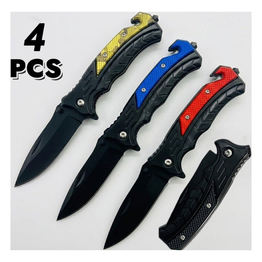 Atisen - Black & Green Knife