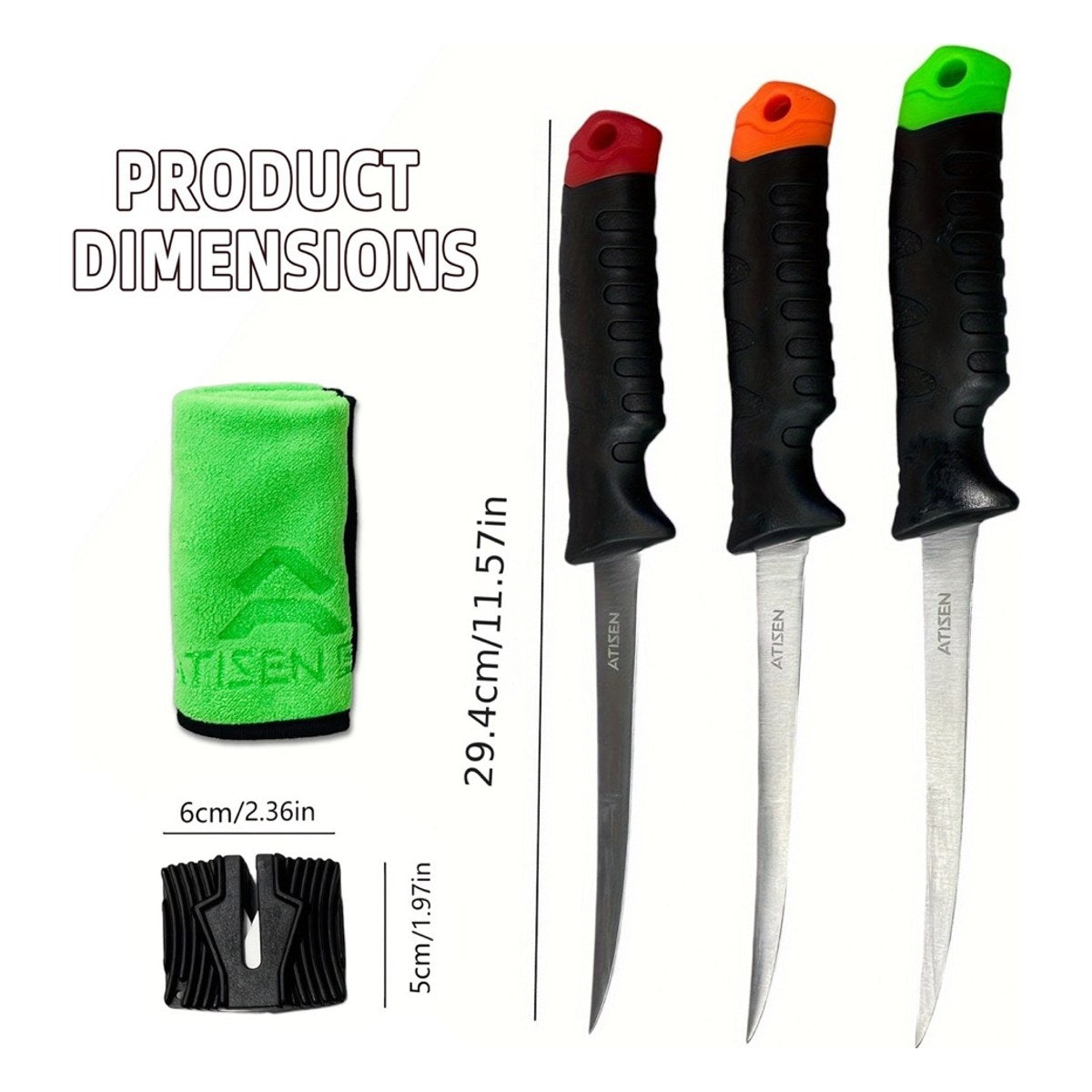 Atisen - New Floating Knife 3-Piece Set