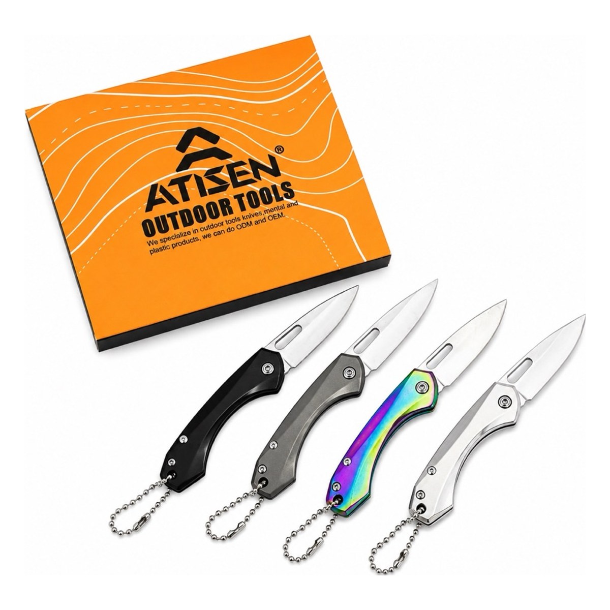 Atisen - 4-Color Steel Knife