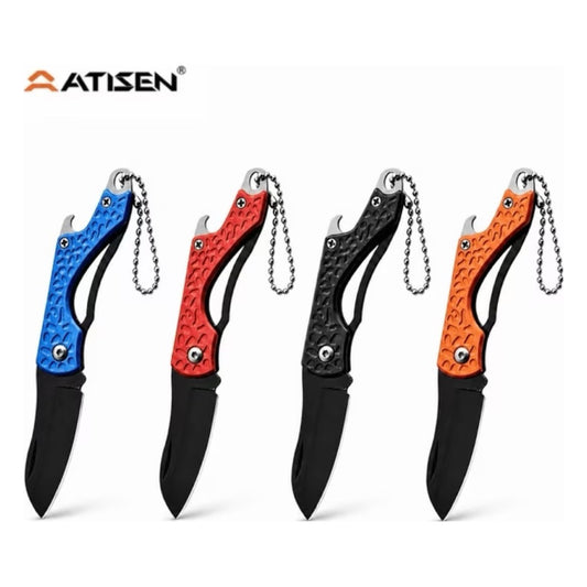Atisen - 4-Color Textured Folding Knife