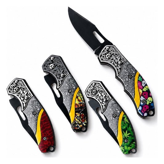 Atisen - 4-Piece Folding Knife Set