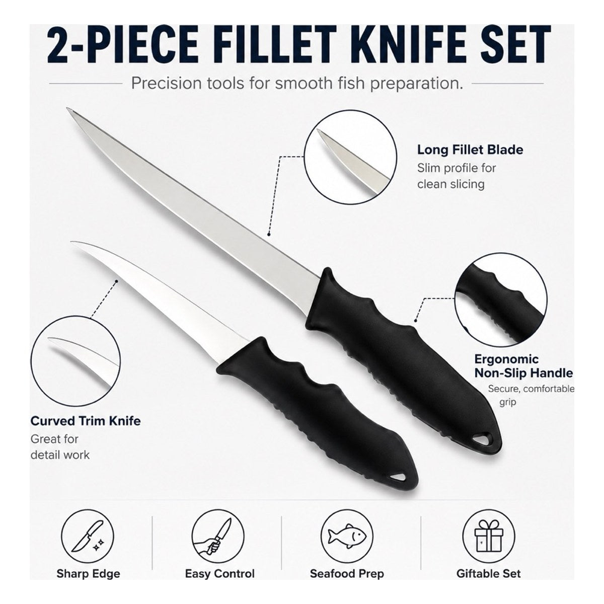 Atisen - 504 Knife Double Set