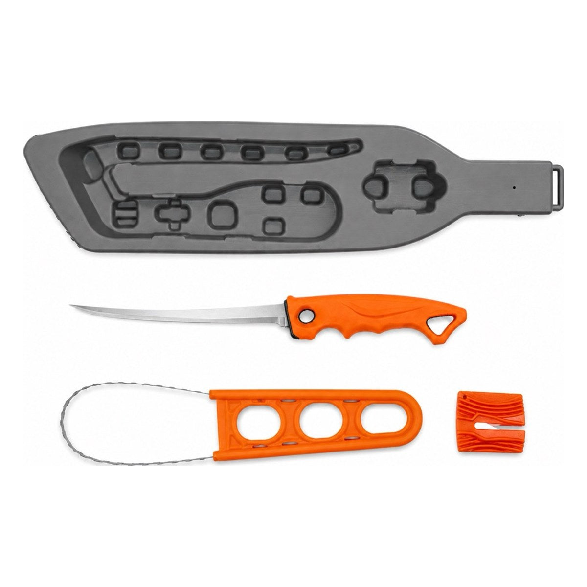 Atisen - Fish Knife & Large Cutting Board Set 4