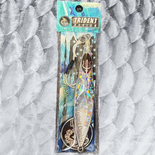 100g Scooped Jig - Silver