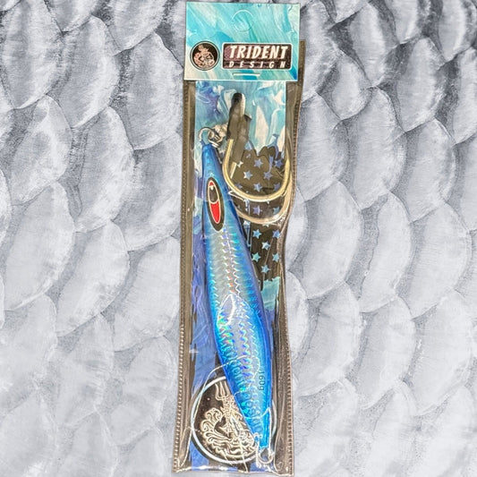 160g Scooped Jig - Blue