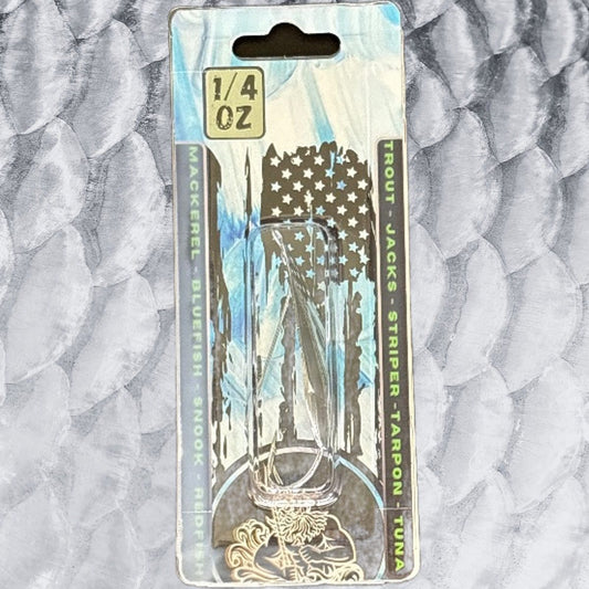 1/4oz Weedless Spoon Silver