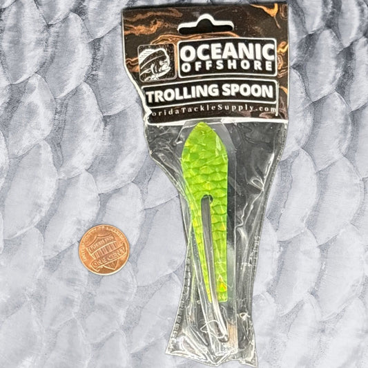 30 Chartreuse on Silver Drone Spoon