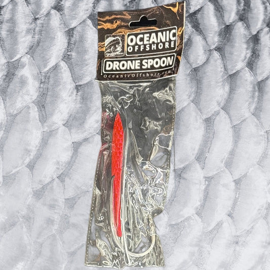 50 Pink on Silver Drone Spoon
