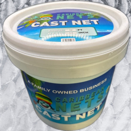 10' - 1/4" Aqua Cast Net AQ1014