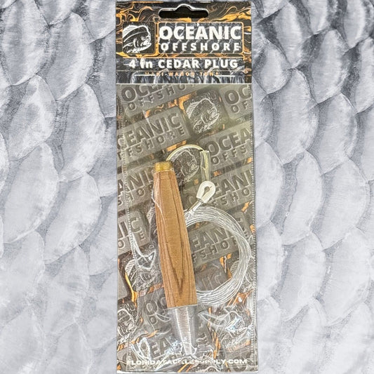 4 inch Cedar plug