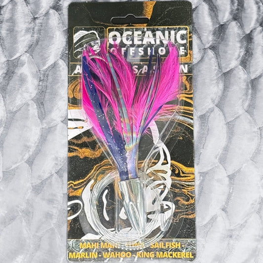 Mahi Feather 6” Pink