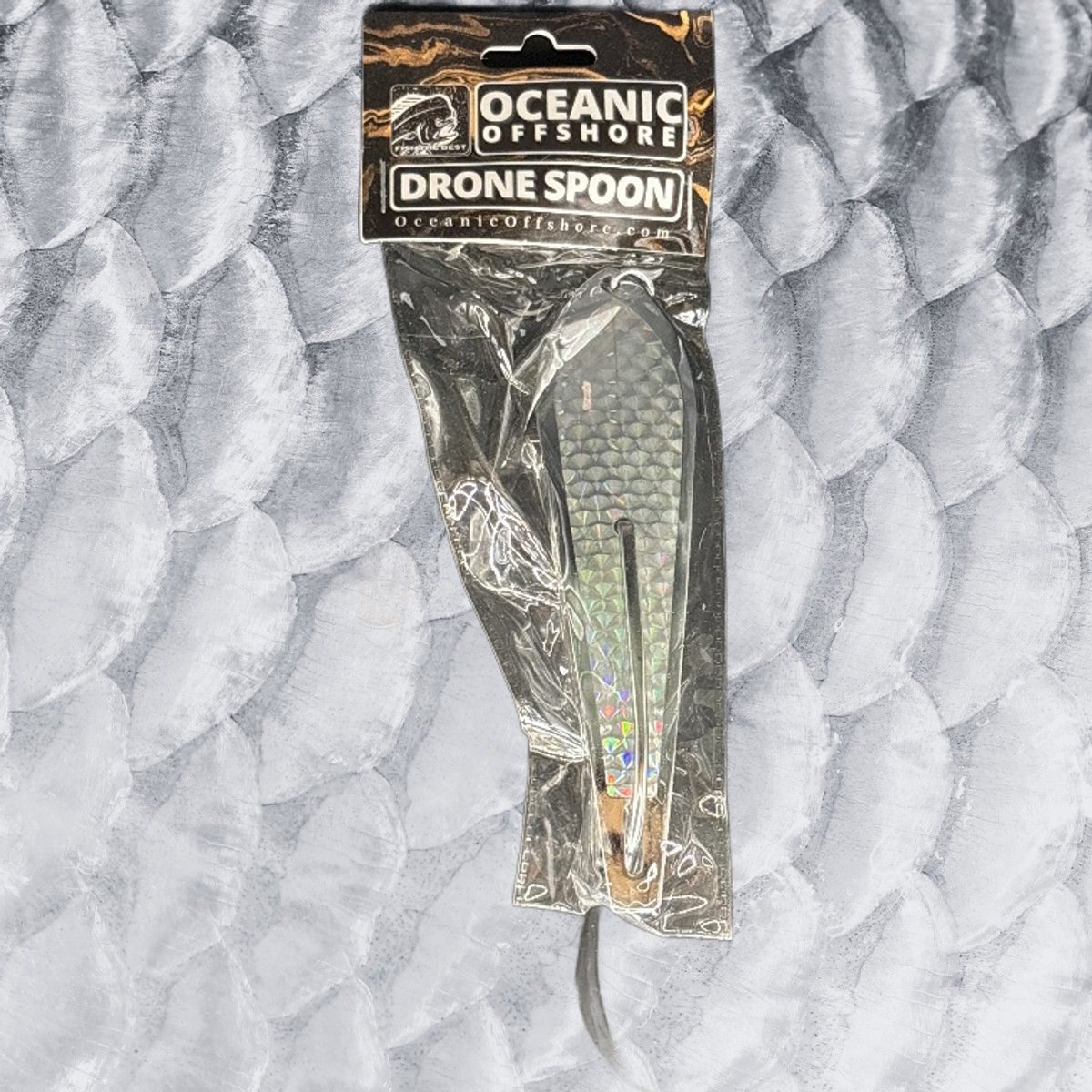 55 Silver on Silver Drone Spoon