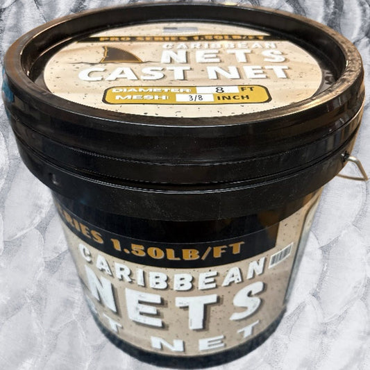 8' 3/8 Pro Series Cast Net - Clear (1.5lb)
