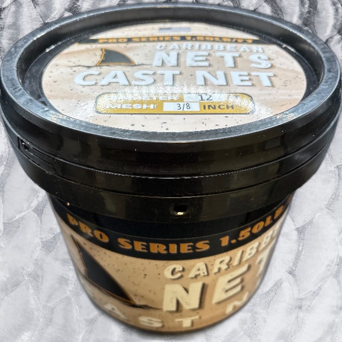 12' 3/8 Pro Series Cast Net - Clear (1.5lb)