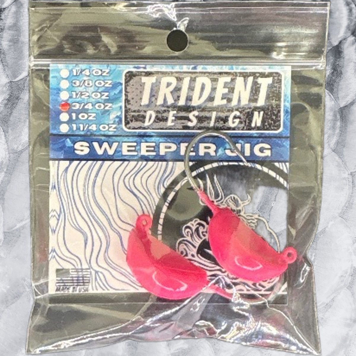 Sweeper Jig Pink (4)  3/4oz