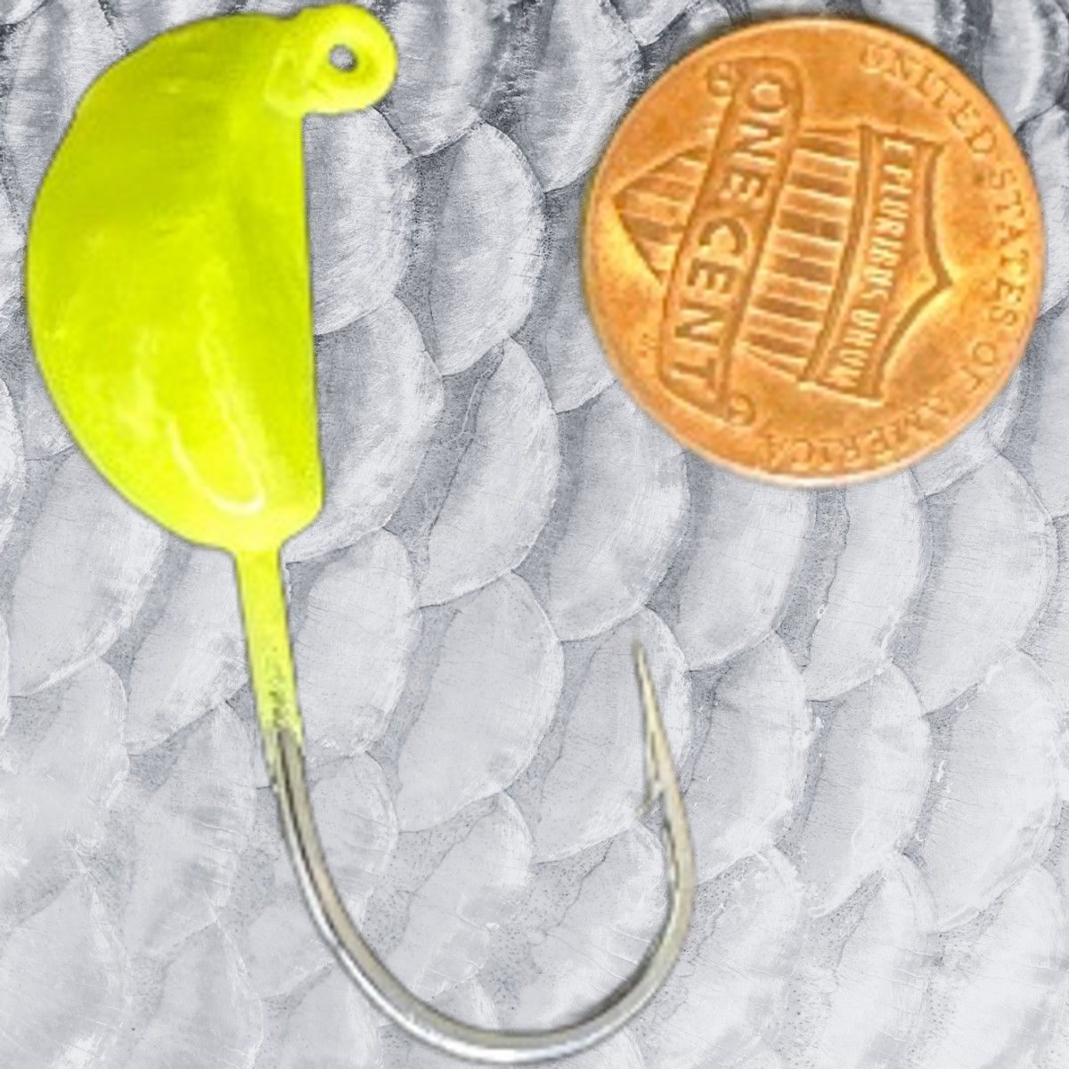 Sweeper Jig Chartreuse (9)  1/2oz