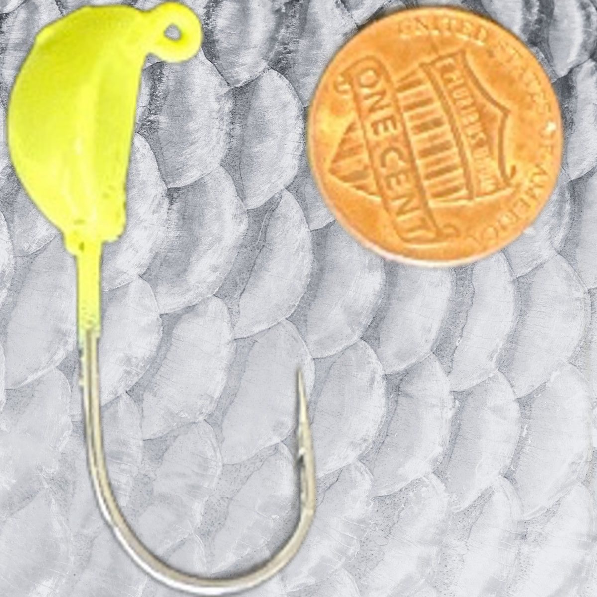 Sweeper Jig Chartreuse (7)  1/4oz