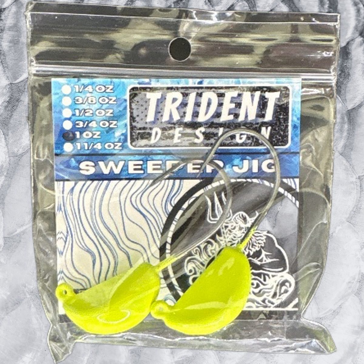 Sweeper Jig Chartreuse (11) 1oz