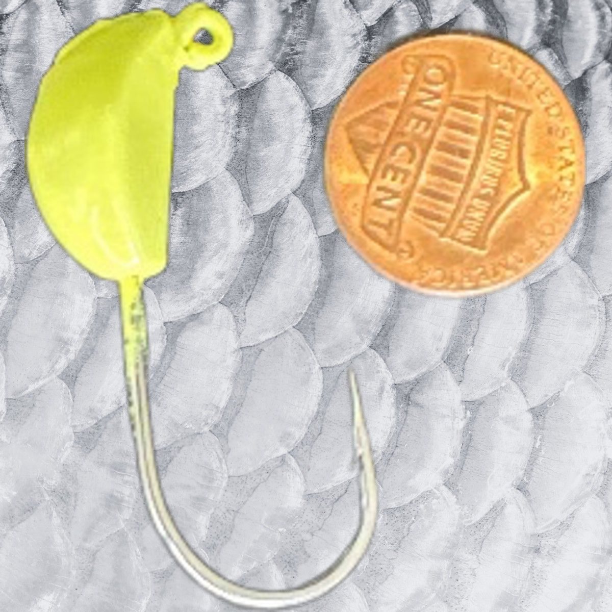 Sweeper Jig Chartreuse (8)  3/8oz