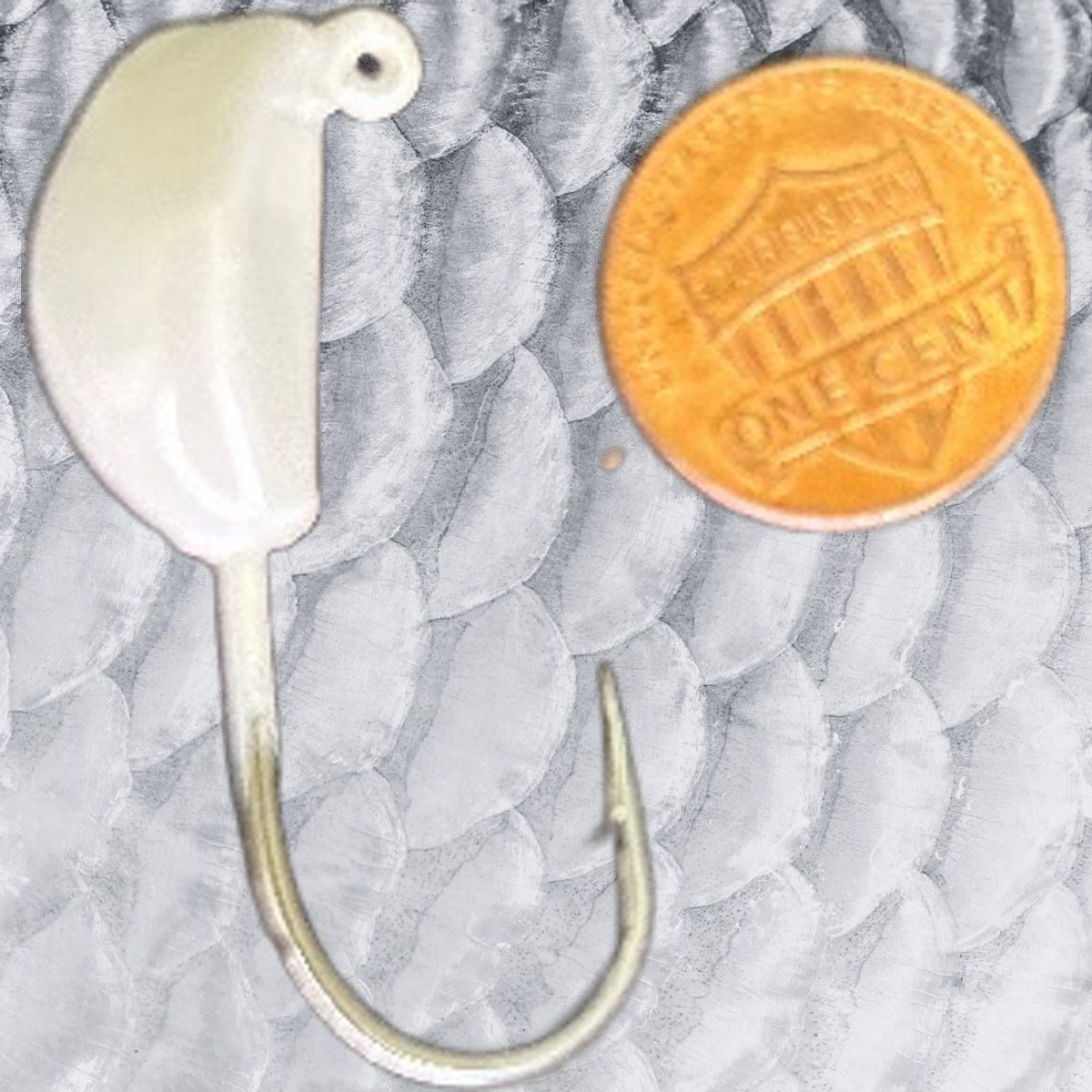 Sweeper Jig White (15)  1/2oz